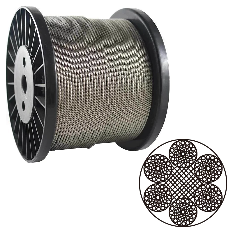 6X49SWS FC Steel Wire Rope