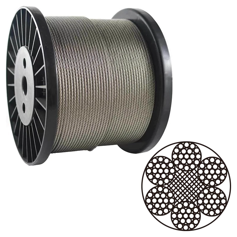 6x19 FC Steel Wire Rope
