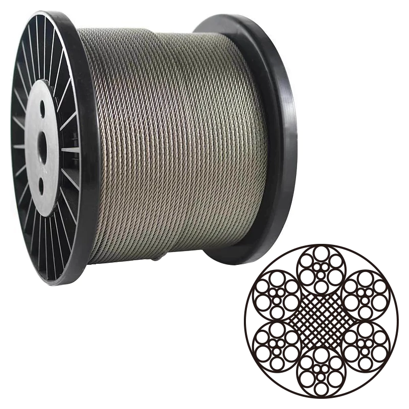 6x9W FC Steel Wire Rope