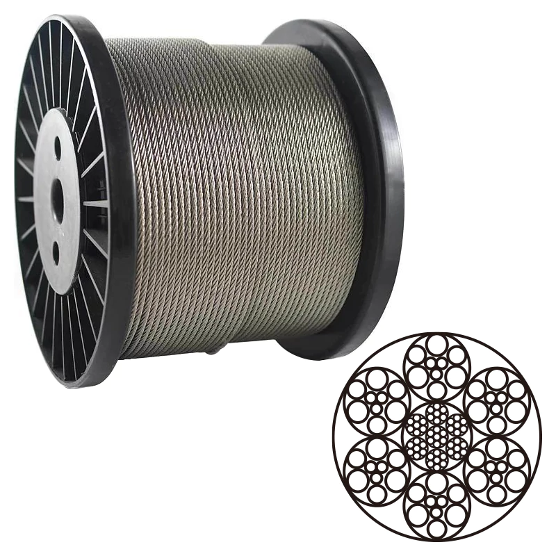 6x9W Steel Wire Rope
