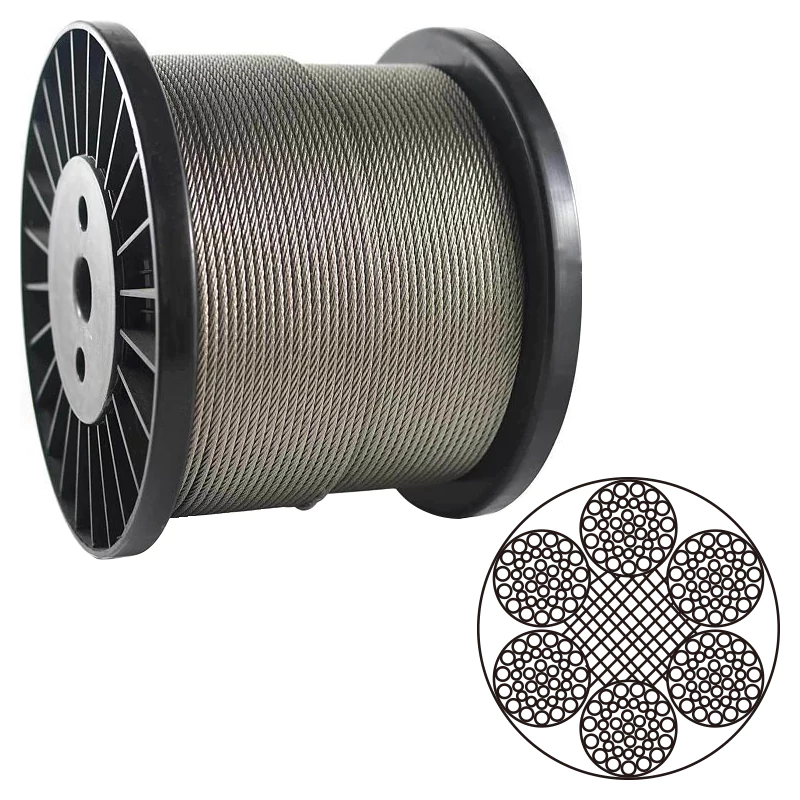 6×37S FC Steel Wire Rope