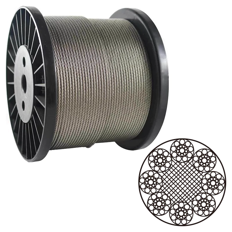 8×19S FC Steel Wire Rope
