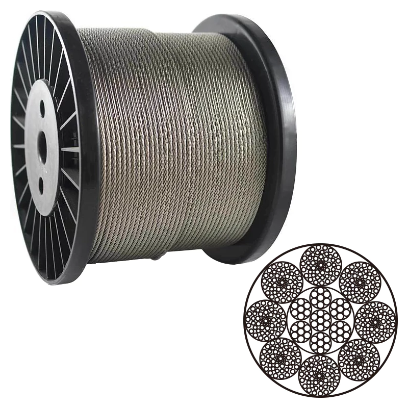 8×55SWS IWR Line Contacted Wire Rope