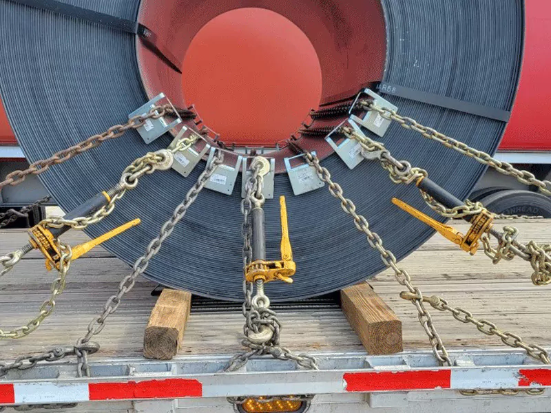 Grade 70 transport chains and binders