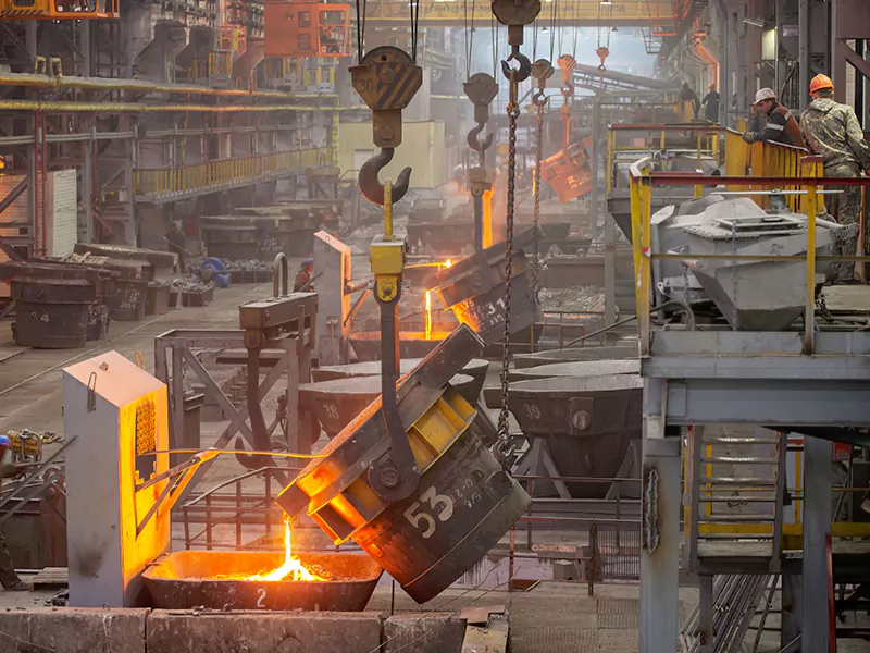 Steel plant lifting rigging equipment