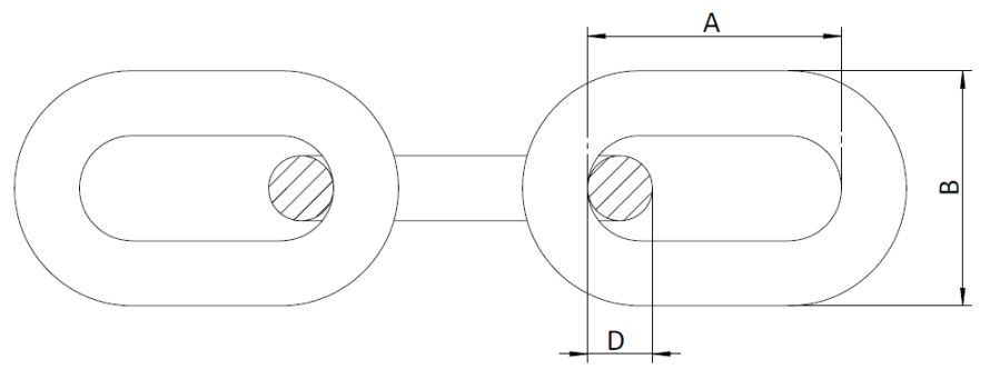 australian standard medium link chain
