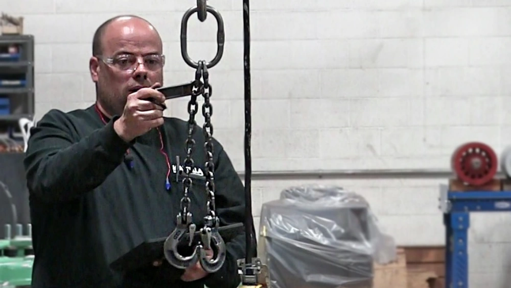 chain sling inspection procedure