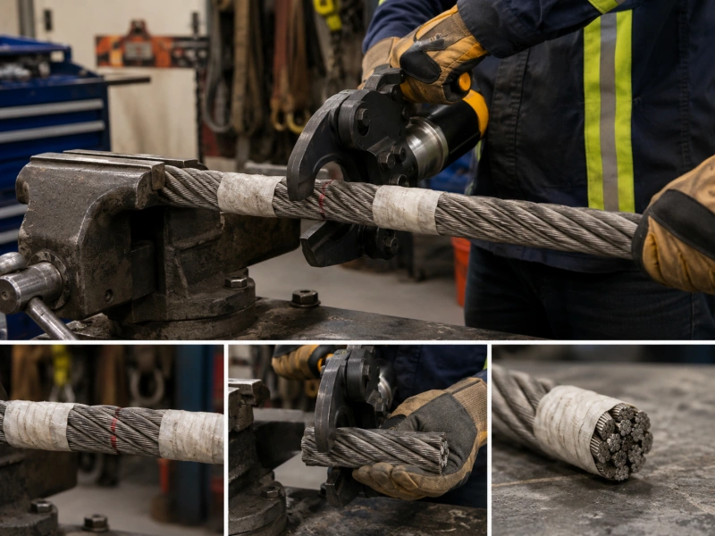 common wire rope cutting mistakes