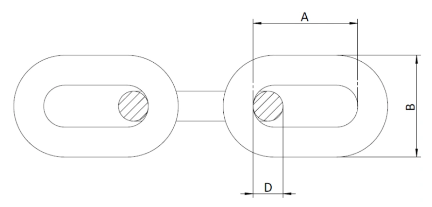 din 764 link chain