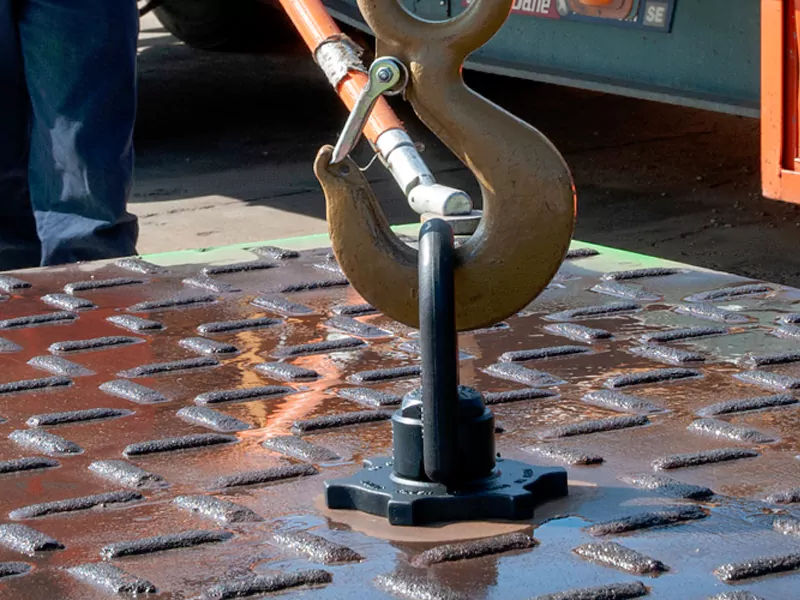 forged shackles, pad eyes, lifting lugs, and hooks