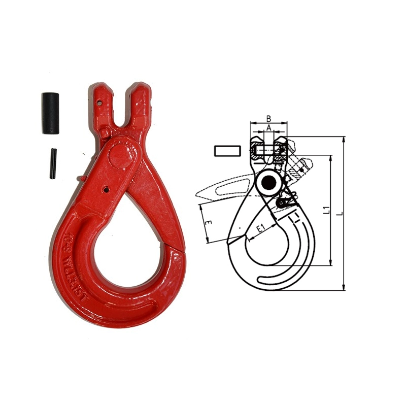 g80 clevis self locking hook