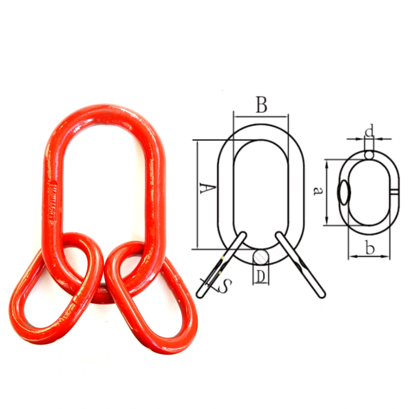 g80 u.s. type a 347 welded master link assembly