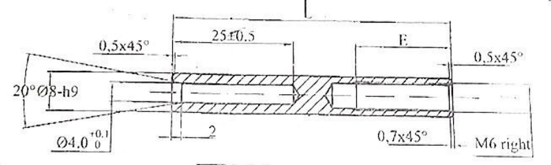 internal swage threaded stud​