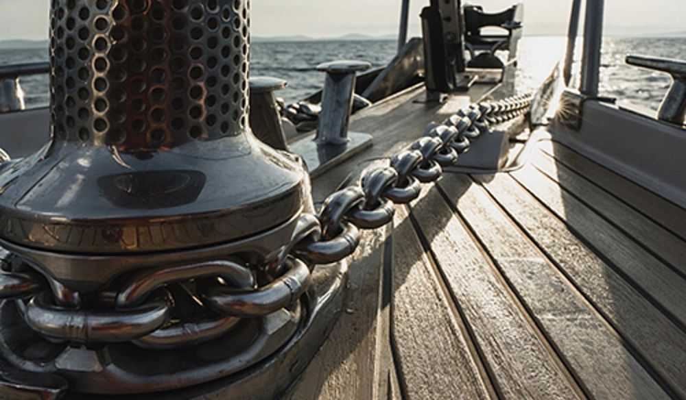 marine anchor chain selection