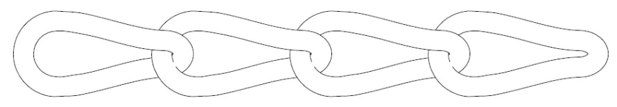 nacm2010 machine twist link chain