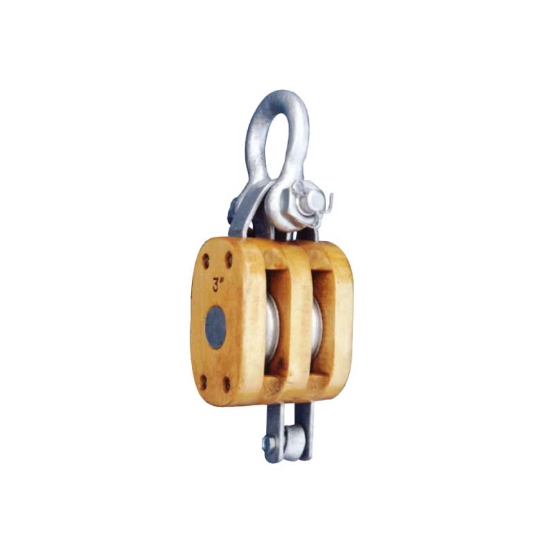 regular wood block·double with shackle manufacture