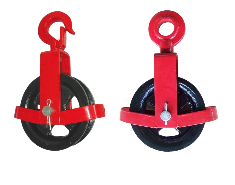 scaffold hoist pulley