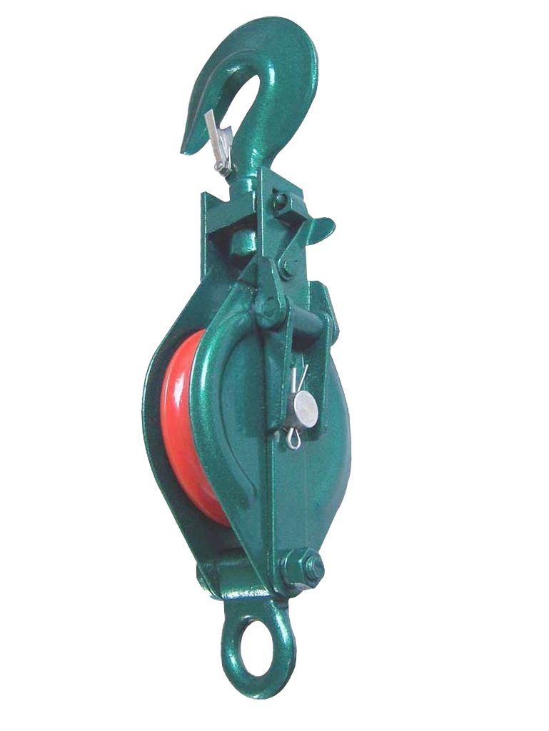 single sheave pulley block