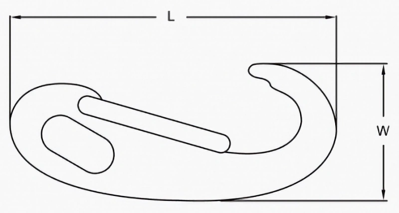 stainless steel spring snap tack hook