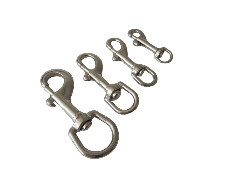 stainless steel swivel eye snap hook