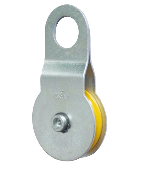 2 Pulegge Singole In Acciaio Inox 304 M20 Con Carico Max 75kg Per Fune Metallica