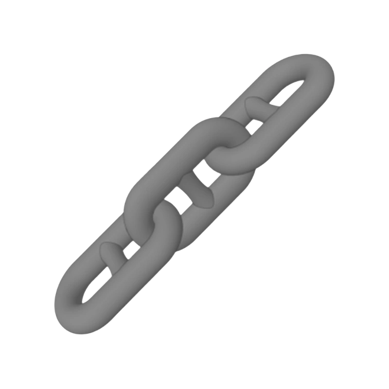 stud link chain