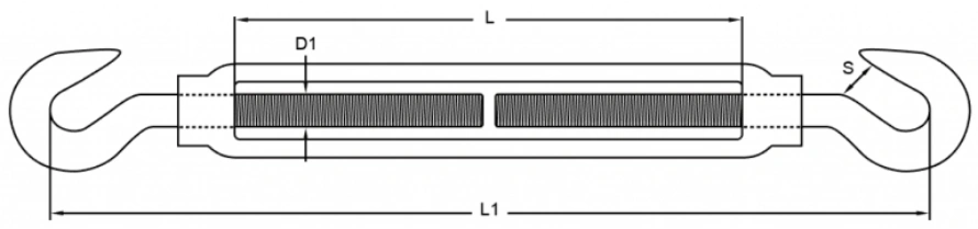 us typehook and hook turnbuckle​
