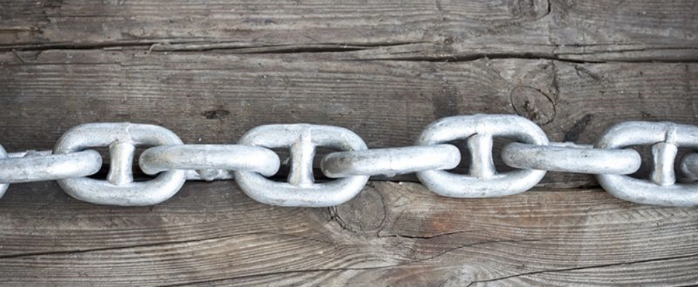 what are stud link chains