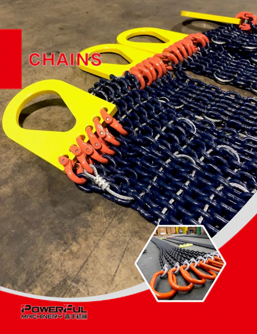 Chains catalog of powerful machinery