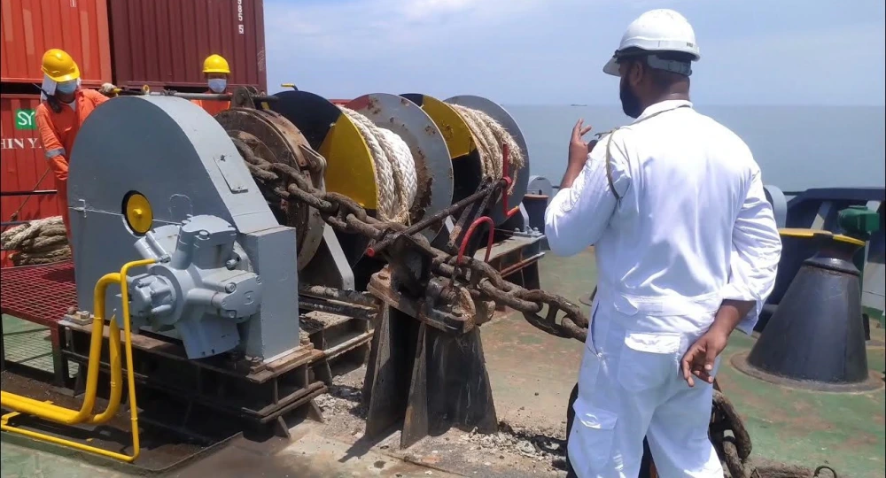 anchor chain inspection