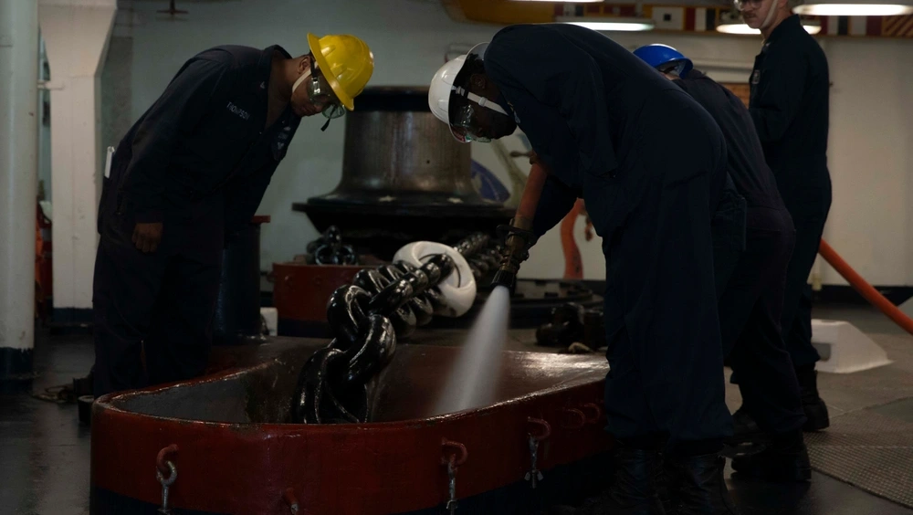 anchor chains maintenance