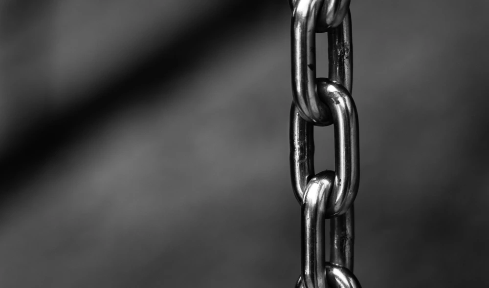 cleaning and preparation chain sling