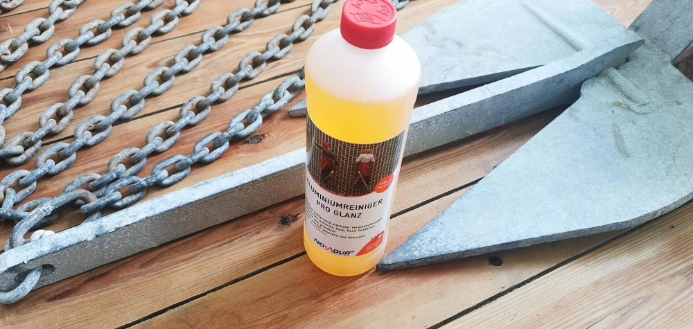 cleaning and storage anchor chain