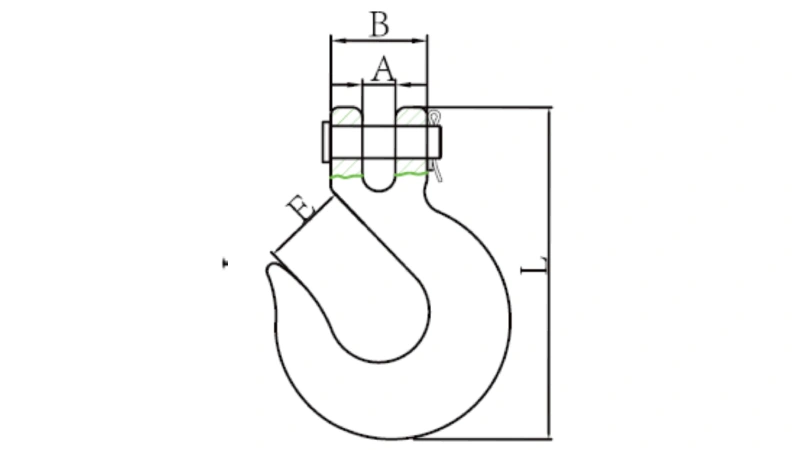 clevis slip hookh 331 a331 factory