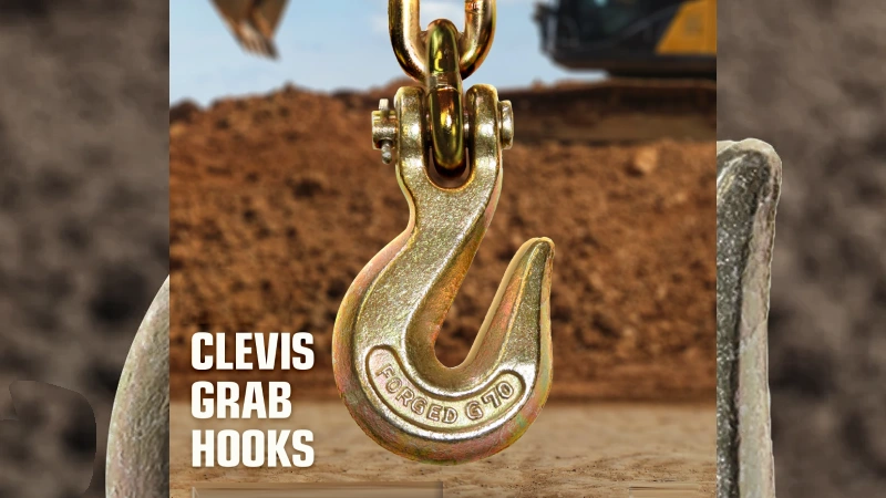 construction industry clevis grab hook