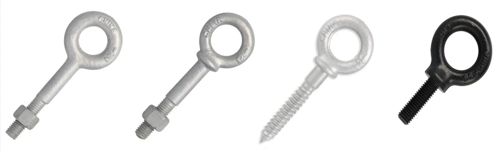 different types of eye bolts