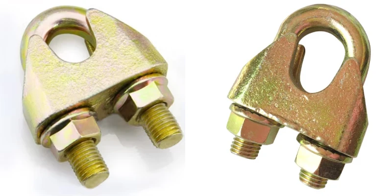 din1142 type malleable wire rope clip factory