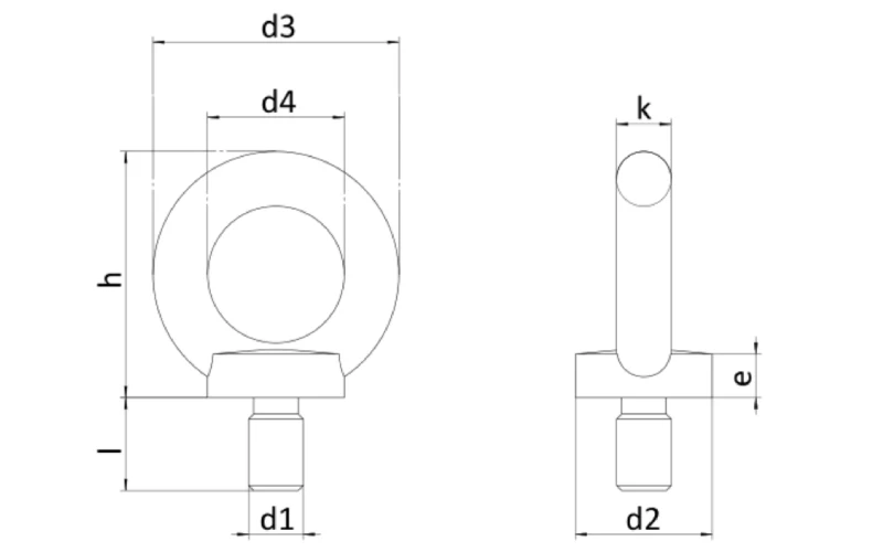 din580 eye bolts manufacture
