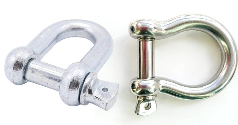 european type large bow shackle factory