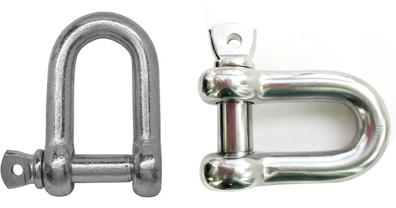 european type large dee shackle manufacture