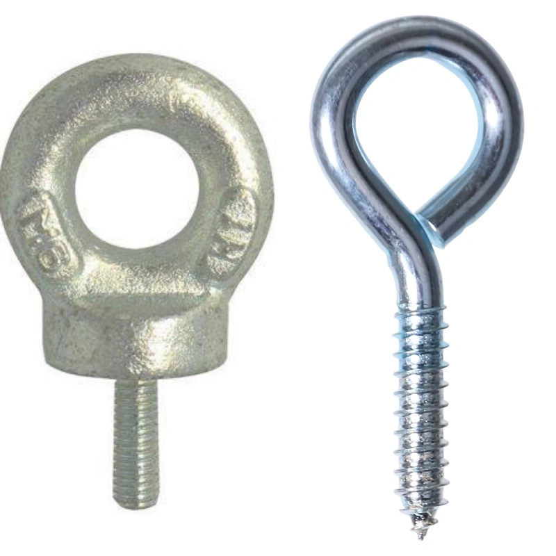 eye bolt vs eye screw