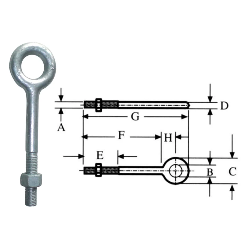 eye bolts g291