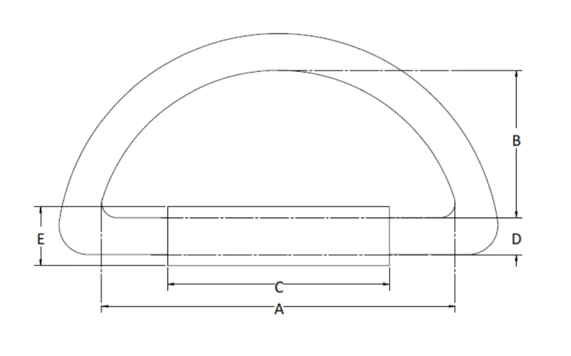 forged d ring with strap factory