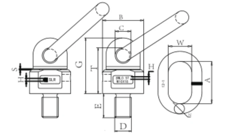 g80 lifting screw point factory