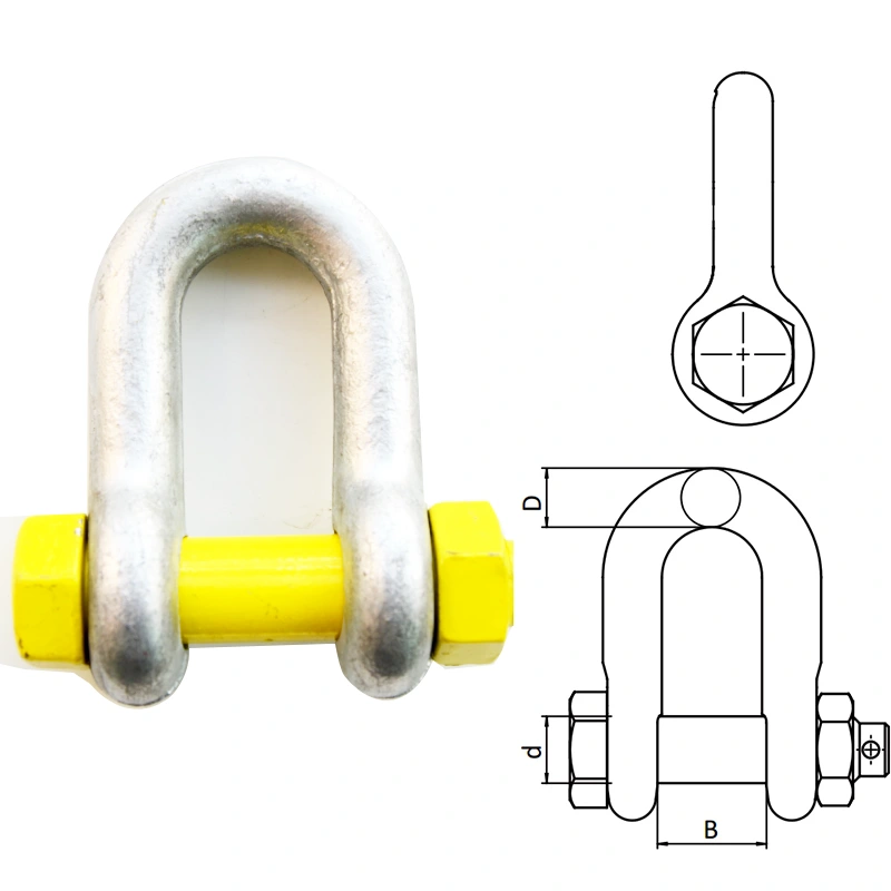 grade s dee shackles as2741 standard