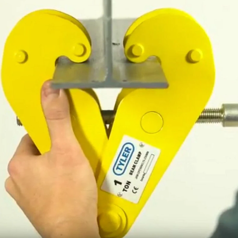 how to install a beam clamp
