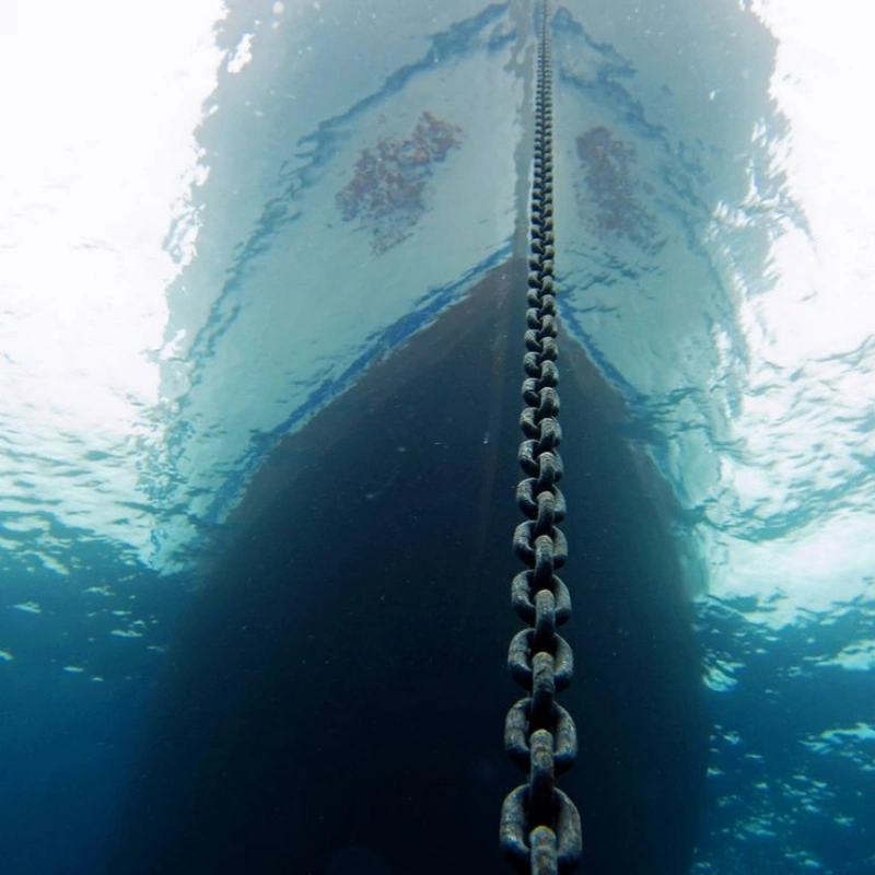 how to read anchor chain leading