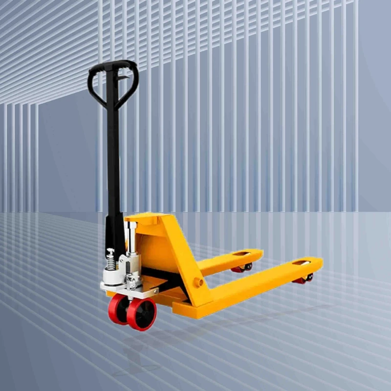 how to use a hand pallet truck
