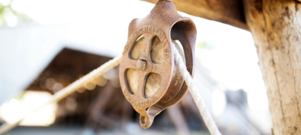 industrial and construction applications pulley blocks