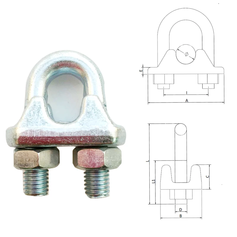 italy type wire rope clips